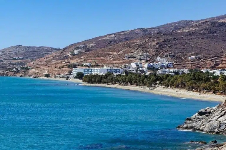 West Coast Anchorages Tinos