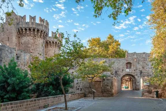Rhodes Island Medieval Town