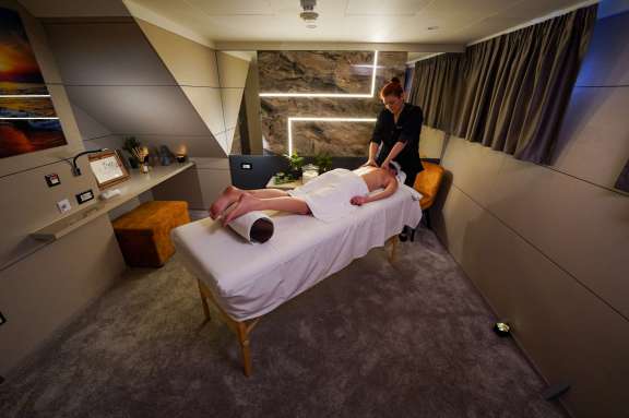 Spa and Masseuse onboard Luxury Motor Yacht FREEDOM