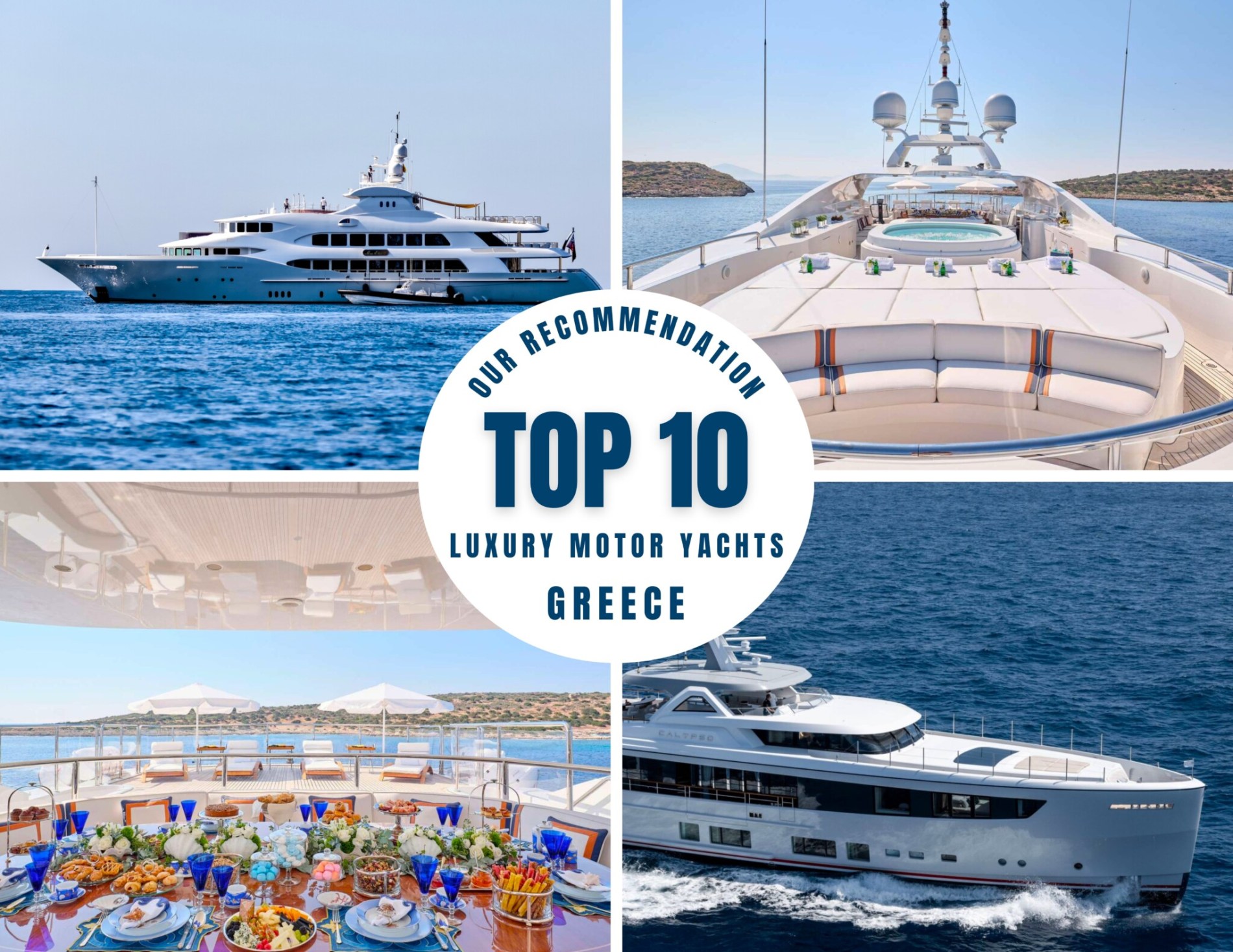 Top 10 Greece Motor Yacht Charters