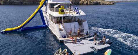 Top 5 Greek Motor Yacht Charters Under €55,000/week – Hot Deals