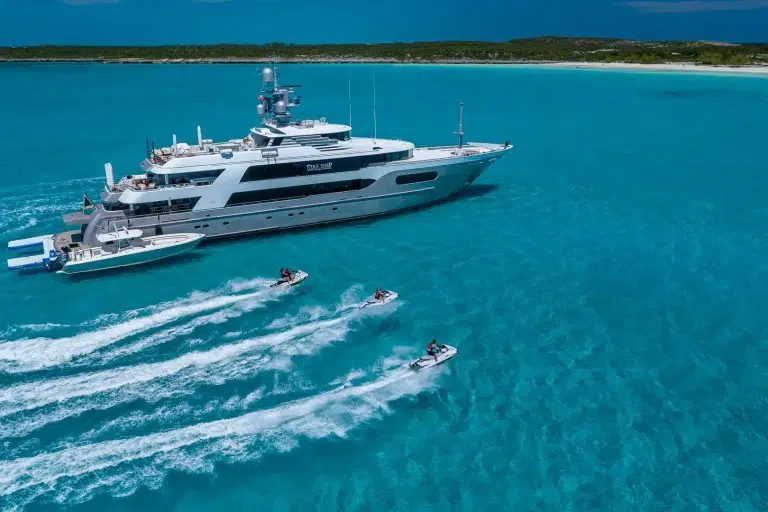 Charter Yachts with Multiple Jetskis Onboard