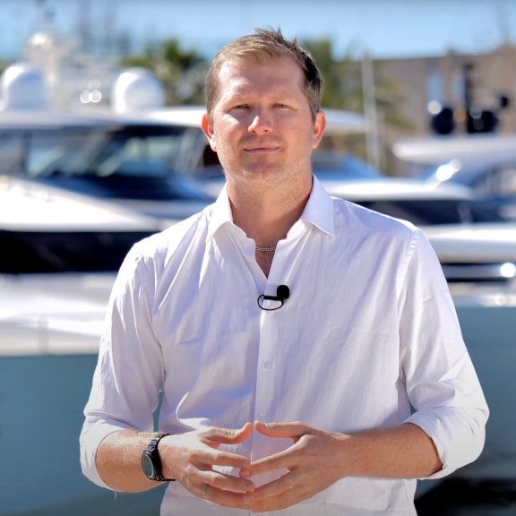 Senior Yacht Charter Broker Daniel Asmus with DMA Yachting