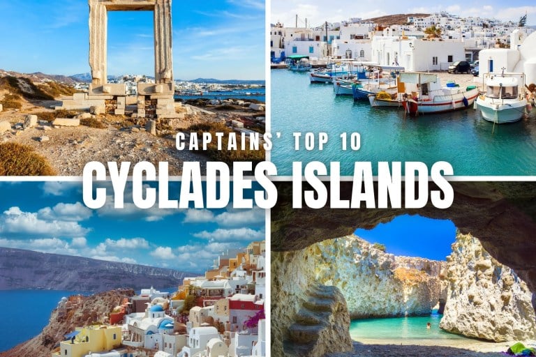 Top 10 Cyclades Islands to Visit on Your Yacht Charter