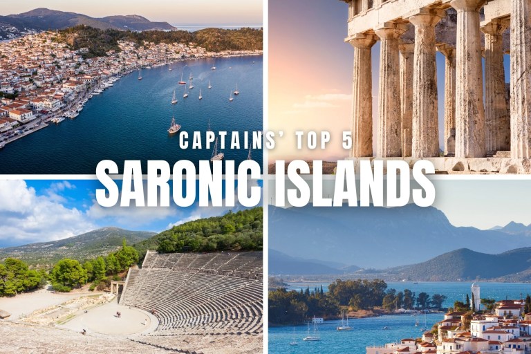 Top 5 Saronic Islands You Should Visit on Your Yacht Charter