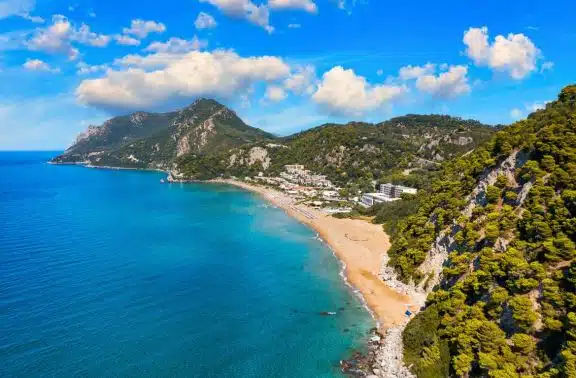 Glyfada Beach, Corfu.