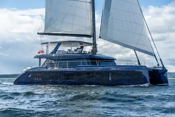 Eco Catamaran, One Planet, for catamaran charter in the British Virgin Islands