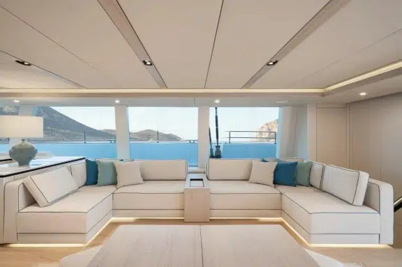 Sunreef Eco Catamaran Kutsunga Main Saloon