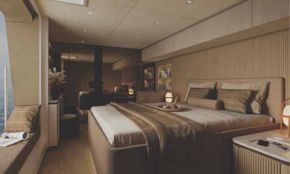 Sunreef Yachts Eco Catamaran The Idler Master Bedroom