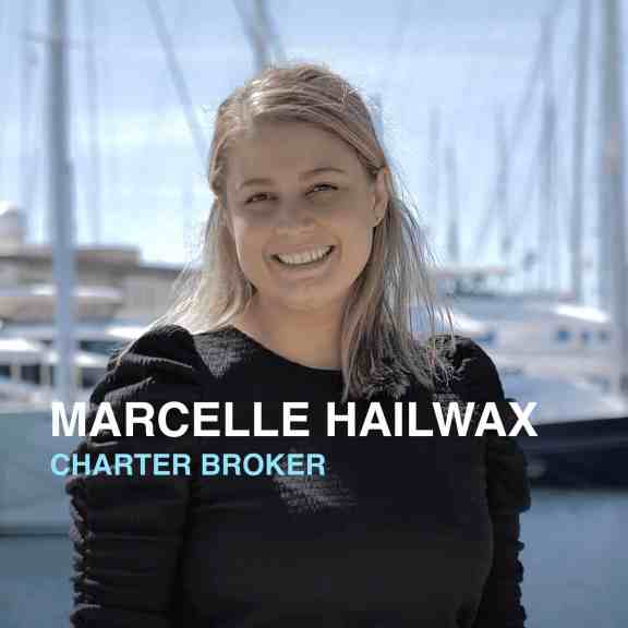 Charter Broker Marcelle Hailwax from DMA Yachting