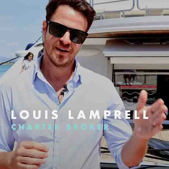 Charter Broker Louis Lamprell with DMA Yachting