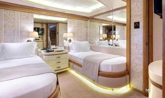 Twin Cabin onboard Luxury Motor Yacht Alexandra