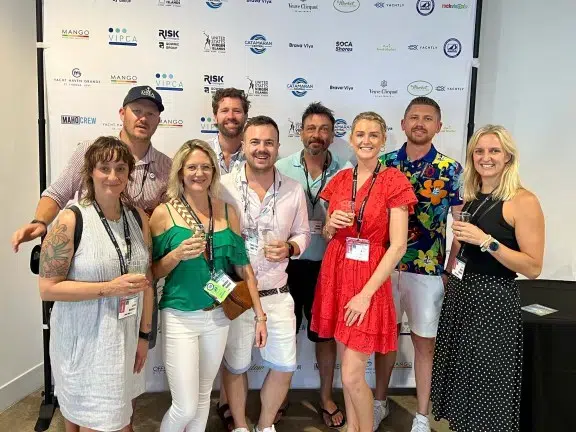 The DMA Yachting Team at the Virgin Islands Yacht show in 2024