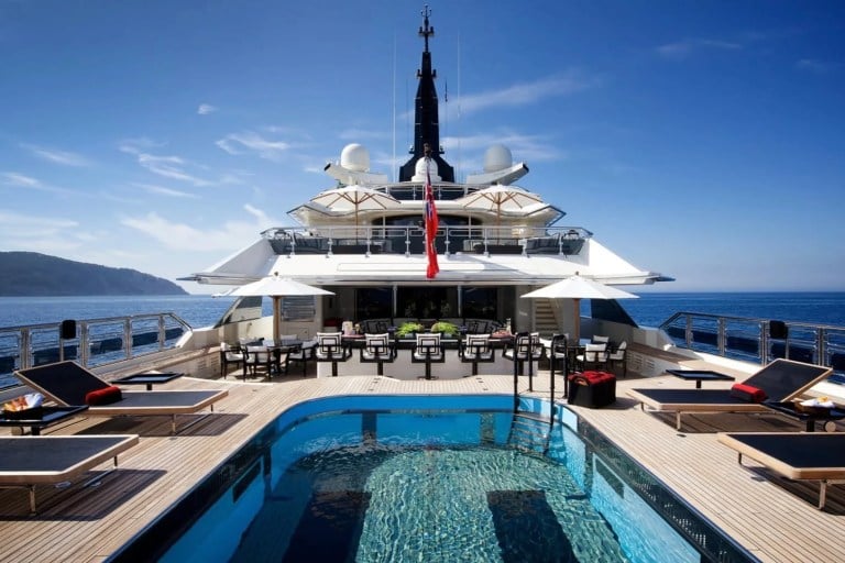 Luxury Amenities Superyacht