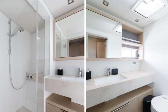WC and shower cabin