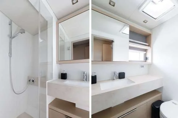 WC and shower cabin