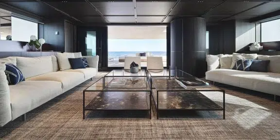 ALMAX Luxury Charter Yacht Sanlorenzo 50 Steel Skylounge