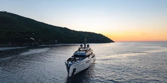 BEL1 Luxury Charter Yacht 50m Rossinavi Crussing