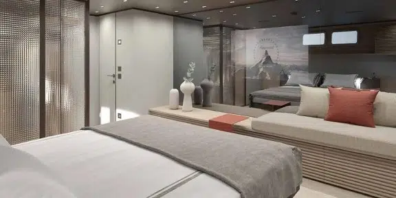 BESTIA Luxury Charter Yacht Sanlorenzo SP110 Double Cabin