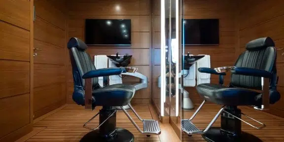 BLACK PEARL Luxury Sailing Charter Yacht Oceanco 105M Barber