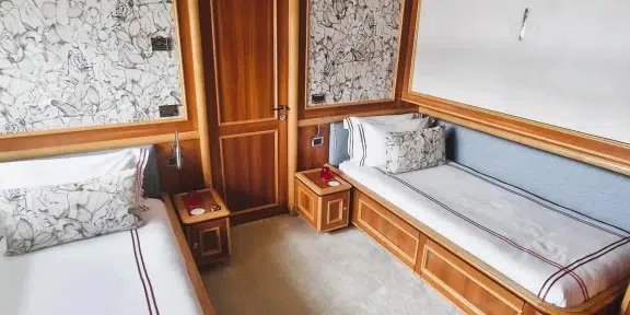 EMOTION Luxury Charter Yacht CRN Ancona 43M Twin Cabin