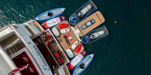 EMOTION Luxury Charter Yacht CRN Ancona 43M Water Toys Plethora