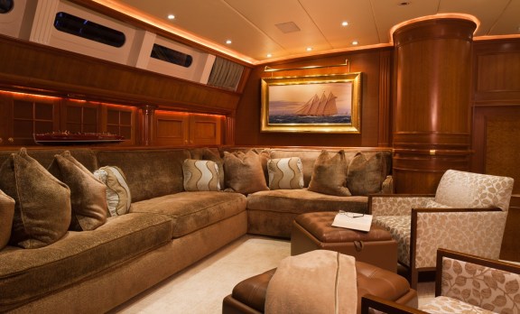Premier Saloon Aboard Yacht GENEVIEVE
