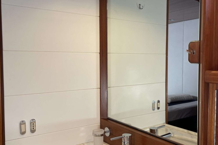 Guest cabin bathroom