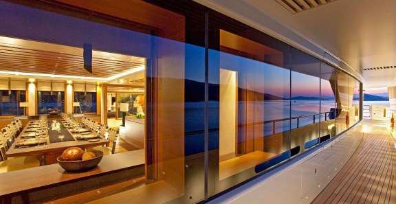 Yacht MARY JEAN II By ISA - Side Deck Reflections