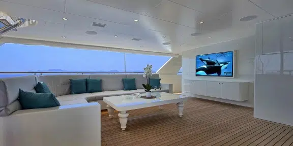 MEIRA Luxury Sailing Yacht 55M Custom yacht Seating Area