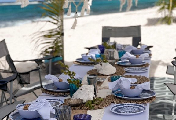NITA K II Beach Table Set-Up