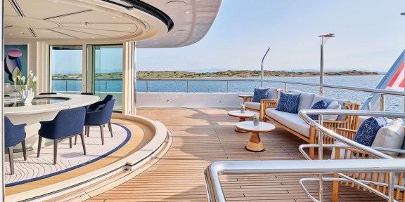 O’ ΕVA For Charter 60M Custom Golden Yacht (7)
