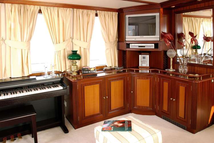 Salon — Piano Corner