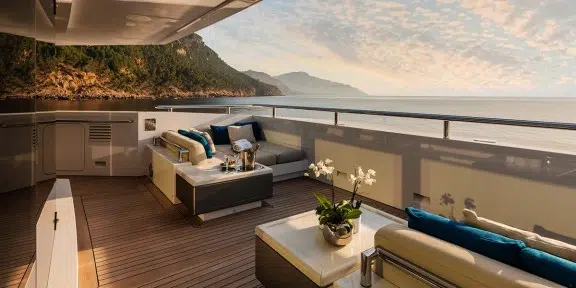 STELLA MARIS Luxury Charter Yacht Viareggio SuperYacht 72M Master Deck