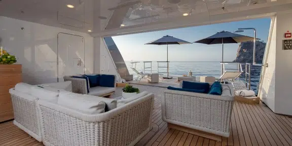 STELLA MARIS Luxury Charter Yacht Viareggio SuperYacht 72M Beach Club