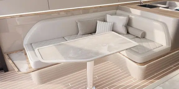 Sunreef Ultima power catamaran dinning