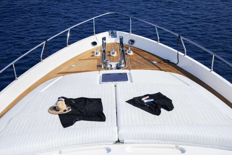 Sunbathing Bow Area
