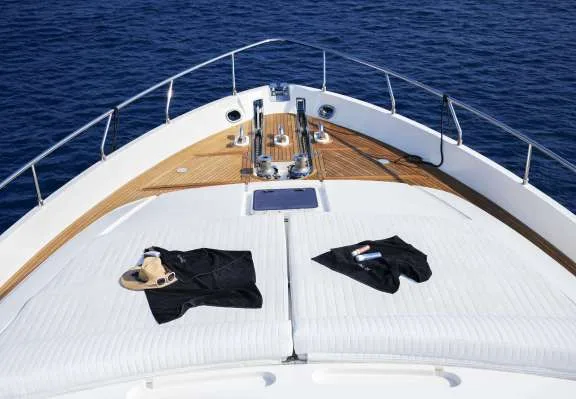 Sunbathing Bow Area