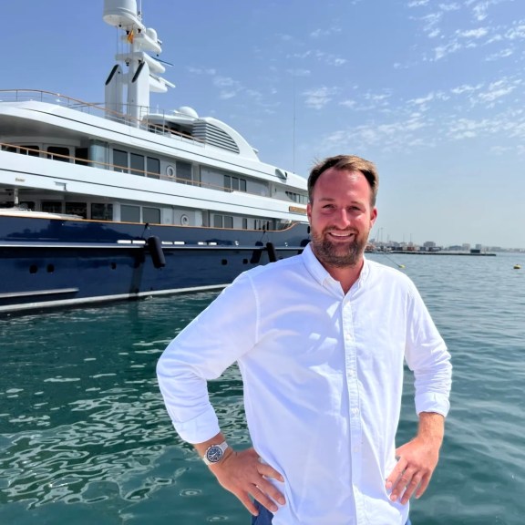 Yacht Charter Broker Thomas Merlier from DMA Yachting