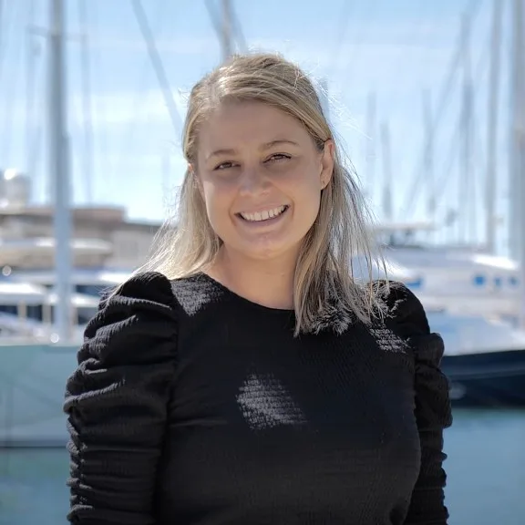 Yacht charter broker Marcelle Hailwax from DMA Yachting