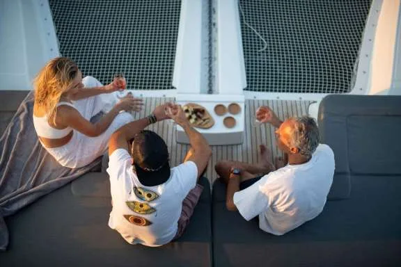Sun deck area