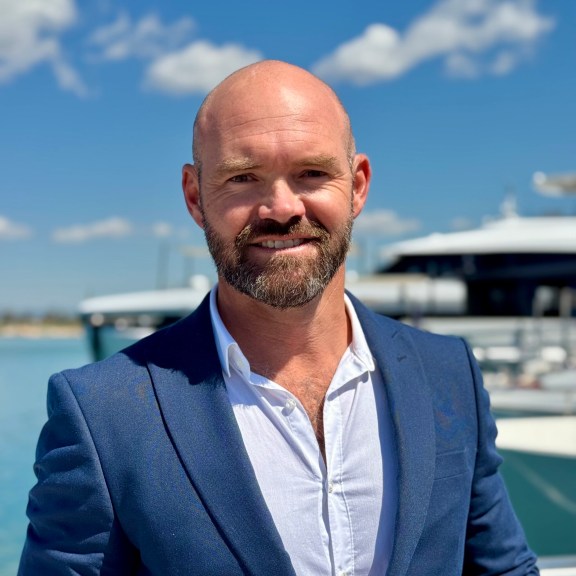 C.J. Coetzee, yacht charter broker with DMA Yachting