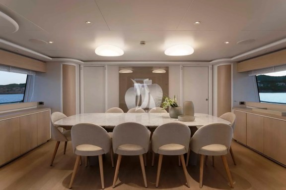 Interior Dining Area (main deck)