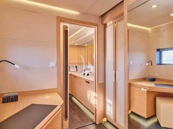 Bathroom of the master cabin