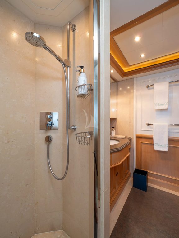 Double cabin ensuite bathroom