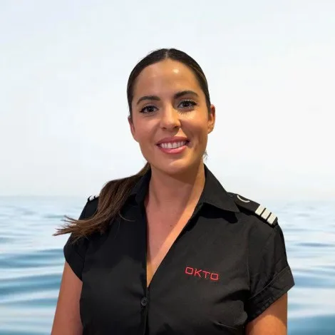 Crew of OKTO|Ana Sirvent — Chief steward/ess