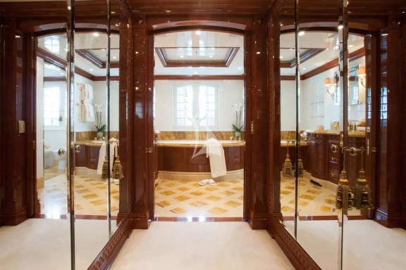 VIP cabin bathroom