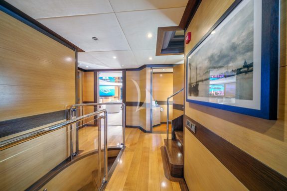 Upper deck lobby