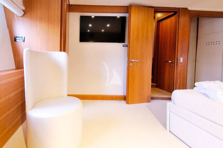 Master Cabin detail in the 4 cabins version