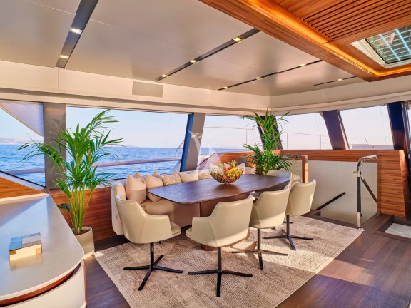 Interior dining area